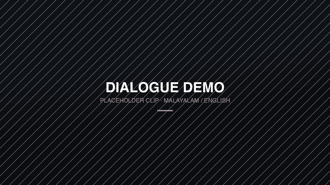 Dialogue Demo