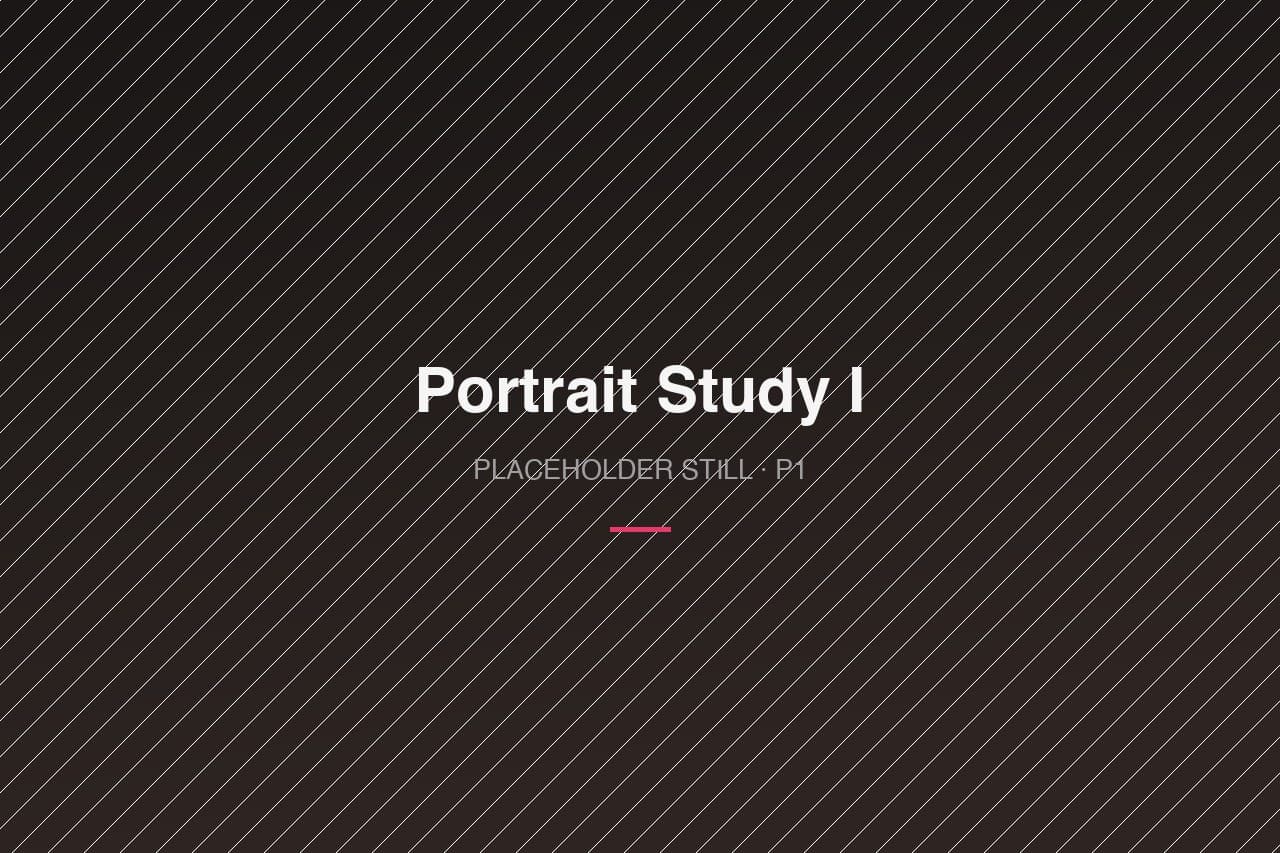Portrait Study I