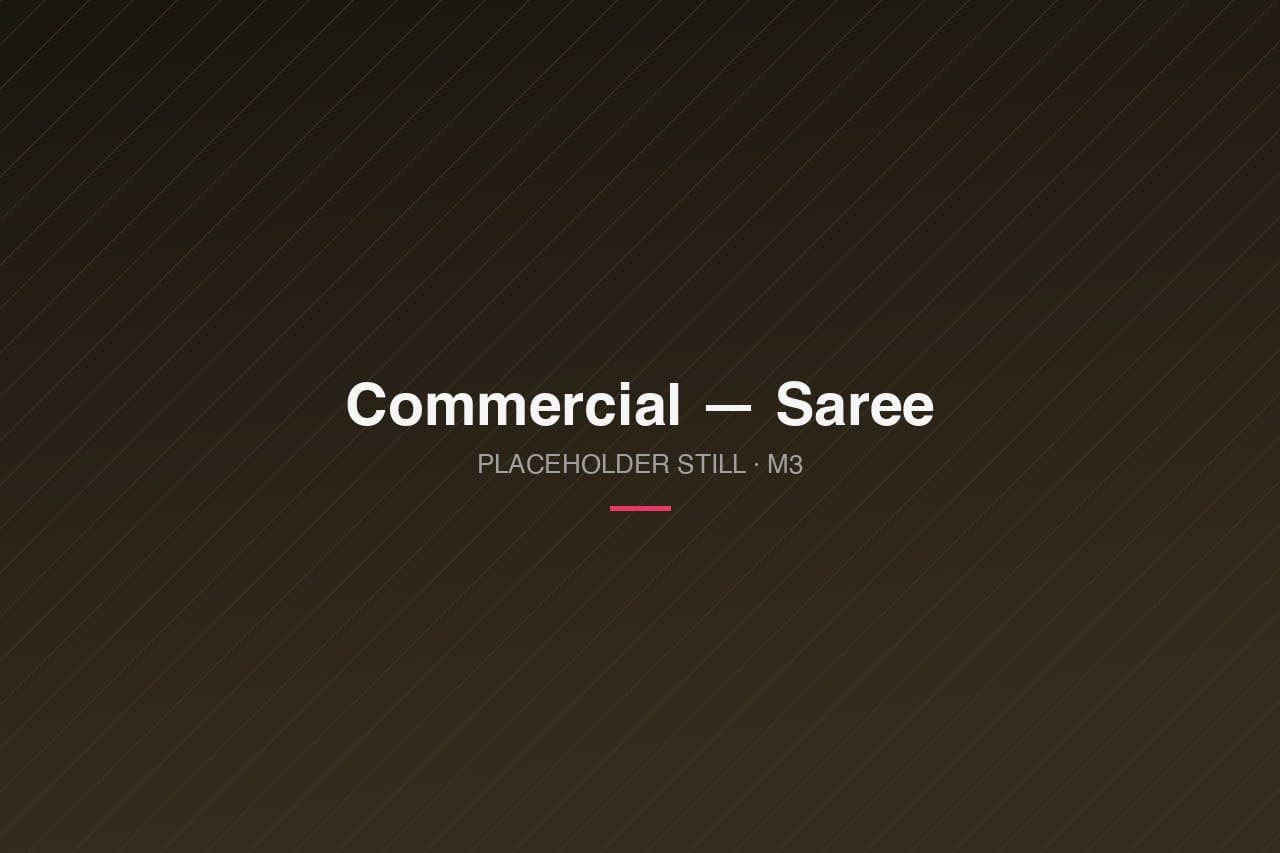 Commercial — saree